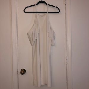 White off the shoulder dress